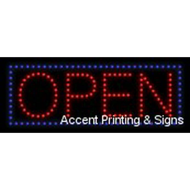 Open LED Sign High Impact, Energy Efficient, Economically Priced 